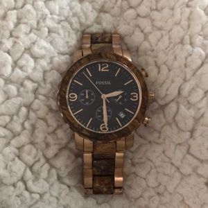 Two-Tone Fossil Ladies Watch